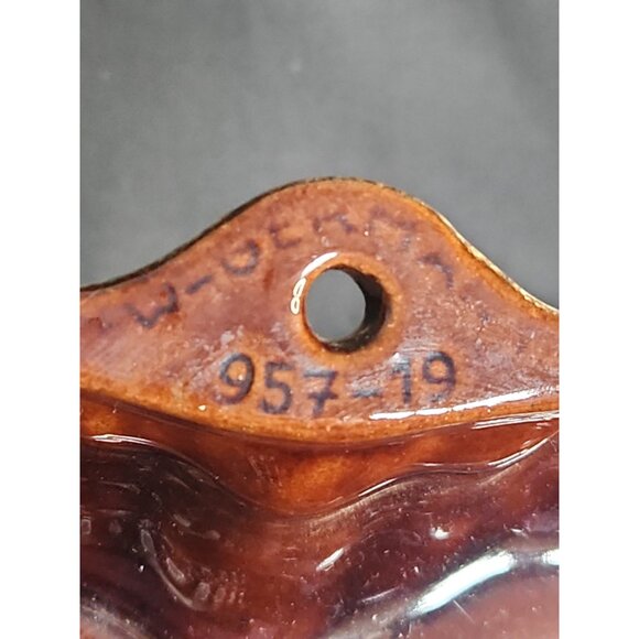 VTG West German Cerabac Redware Heart Shaped Pottery Mold Scheurich Keramik - Picture 5 of 10